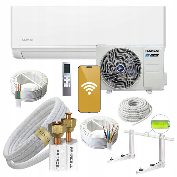 Klimatyzator KAISAI ICE White 5,3kW do domu energooszczędny ARMACELL