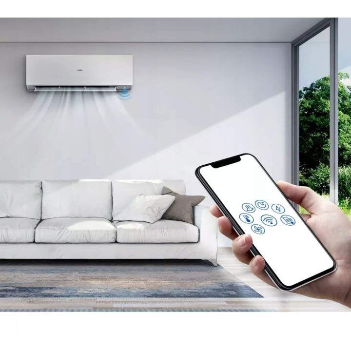 Klimatyzator Ścienny HAIER Pearl Premium Plus 2,7kW + zestaw 3mb Rodigas