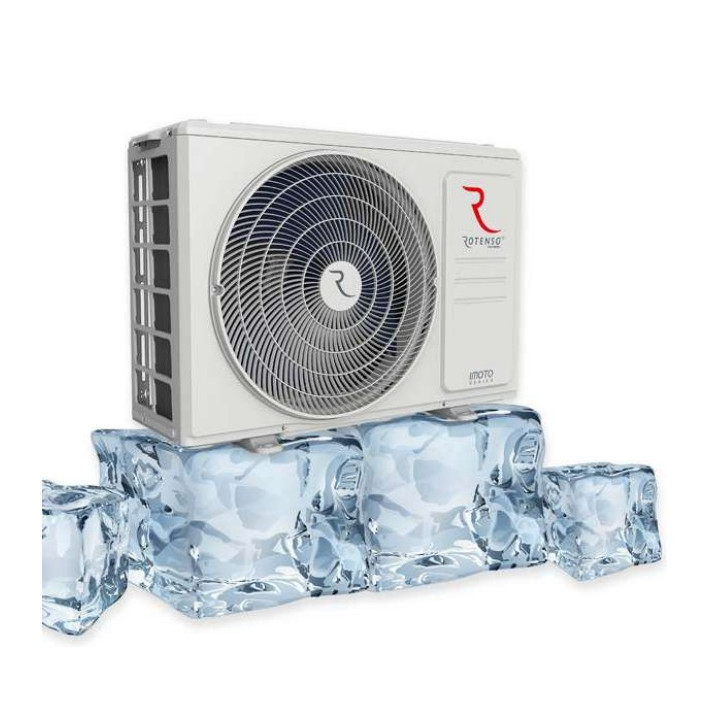 Klimatyzator Ścienny Rotenso Roni 3,5kW do biura + zestaw 3mb Rodigas