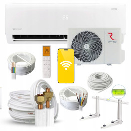 Klimatyzator Ścienny Rotenso Ukura X 3,5kW do domu + zestaw 3mb Rodigas