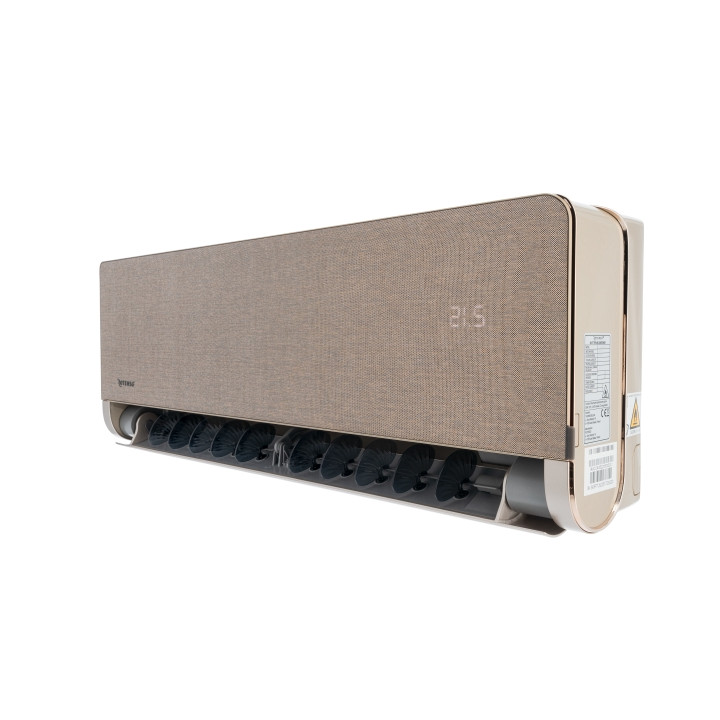 Klimatyzator Ścienny Rotenso Versu Cloth Caramel X 5kW + zestaw 3mb Rodigas