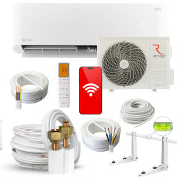 Klimatyzator Ścienny Rotenso Mirai 2,6kW do domu + zestaw 3mb Rodigas