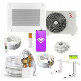 Klimatyzator Konsolowy Rotenso Aneru 2,6kW do domu + zestaw 3mb Rodigas