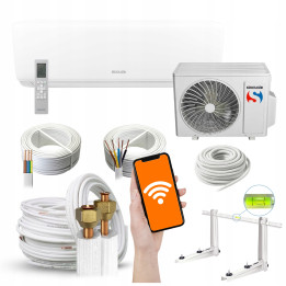Klimatyzacja ścienna Sinclair SKY 3,5 kW Biała WiFi z zestawem 3mb Rodigas