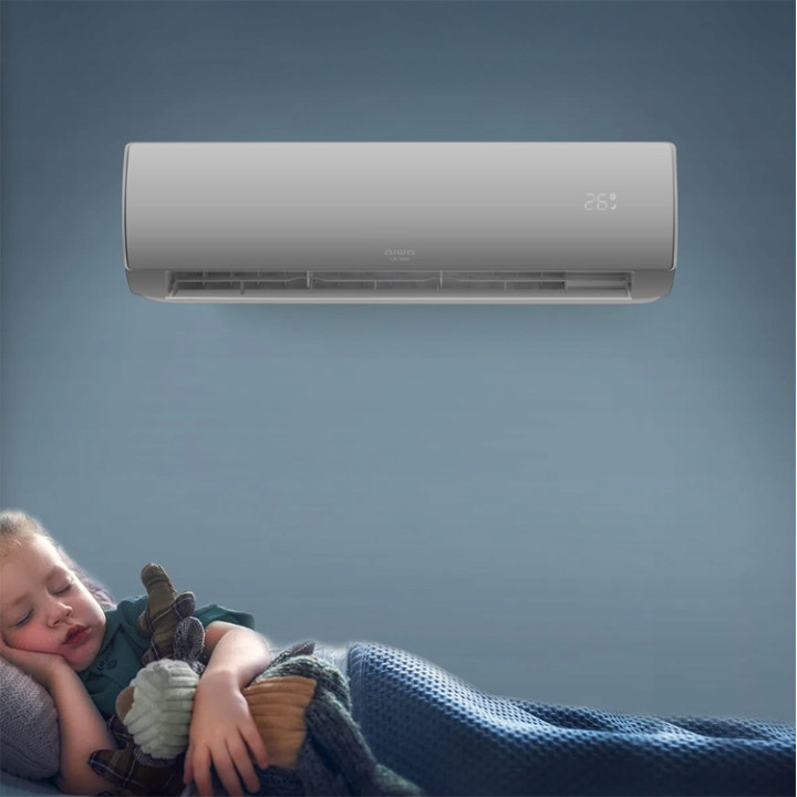Klimatyzator ścienny Aiwa AKARI 3,5kW + zestaw 3mb Rodigas