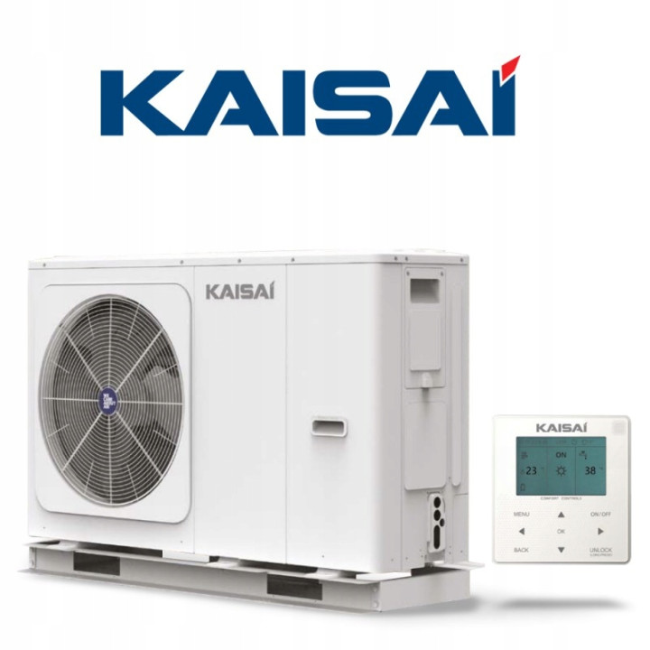 Pompa ciepła powietrzna Kaisai monoblok Arctic 12 kW 3-fazowa KHC-12RY3-B