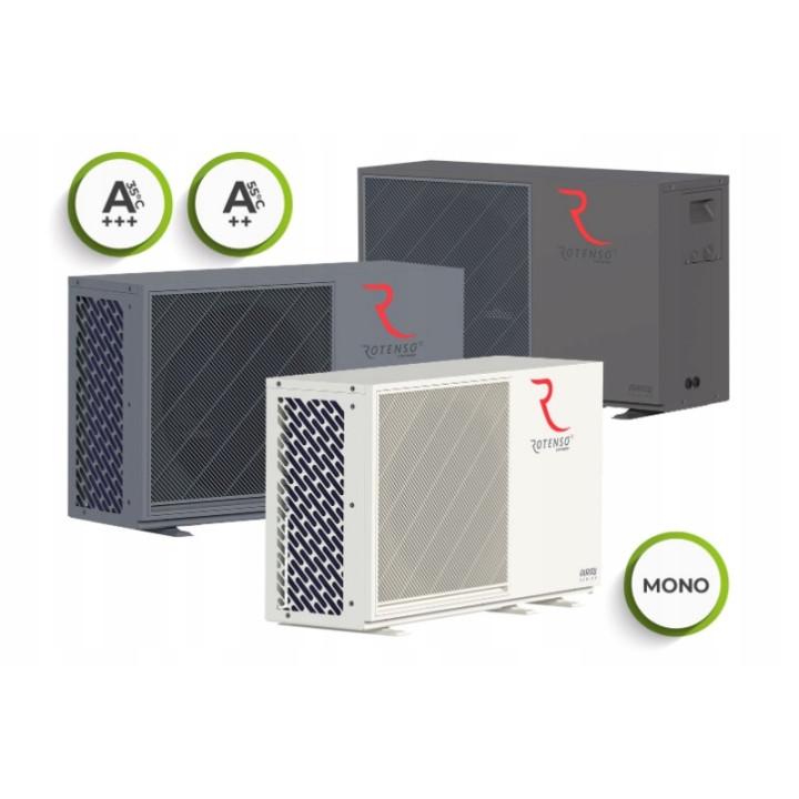 Pompa ciepła Rotenso Airmi Grey monoblok 10 kW szara