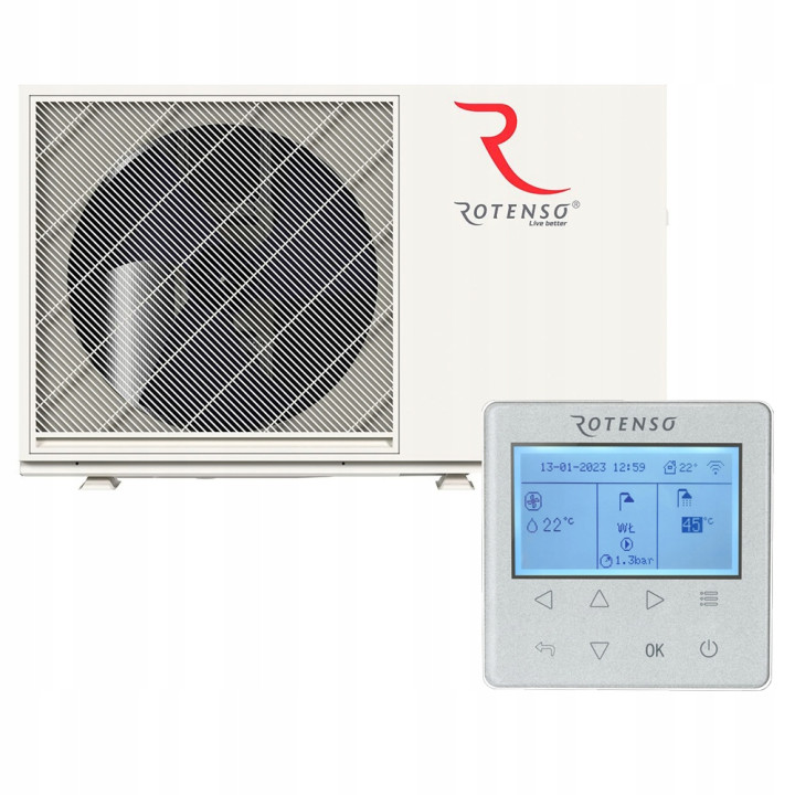 Pompa ciepła Rotenso Airmi White monoblok 10 kW