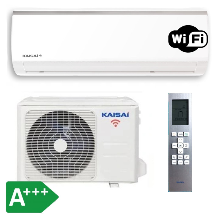 Klimatyzacja ścienna KAISAI FLY 3,5kW do domu oszczędna zestaw 3mb