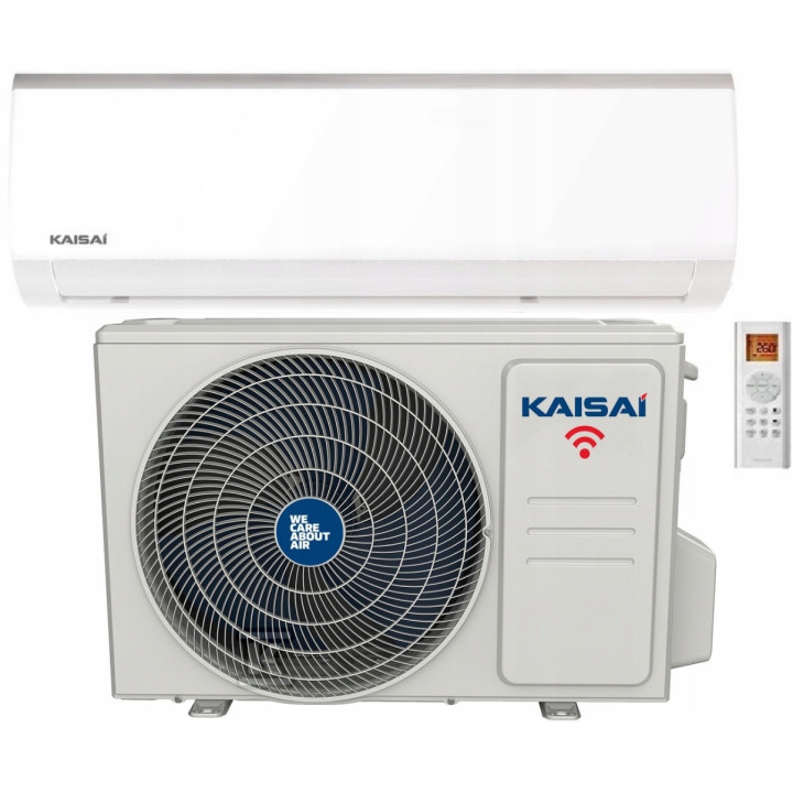 Klimatyzator ścienny KAISAI FLY 2,6kW do domu wydajny zestaw 3mb