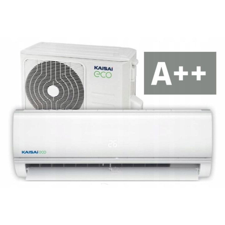 Klimatyzator ścienny KAISAI ECO 3,5kW do biura oszczędny zestaw 3mb