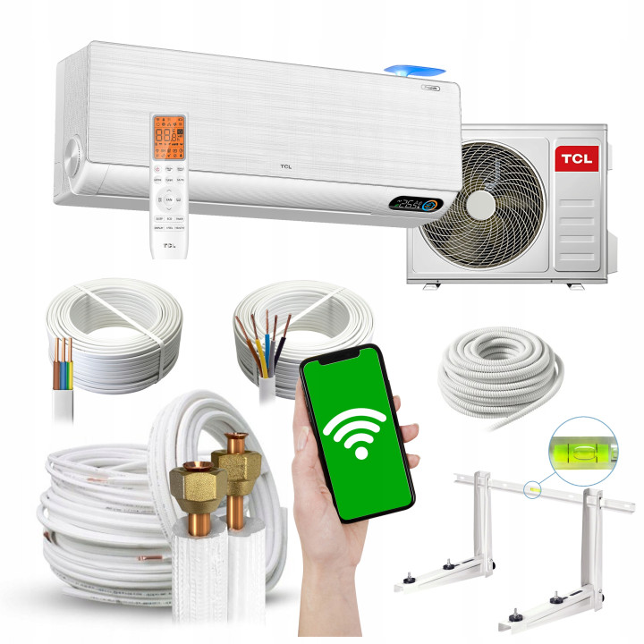 Klimatyzator ścienny TCL FreshIN 2.0 2,6kW A+++ Ogrzewanie -20*C