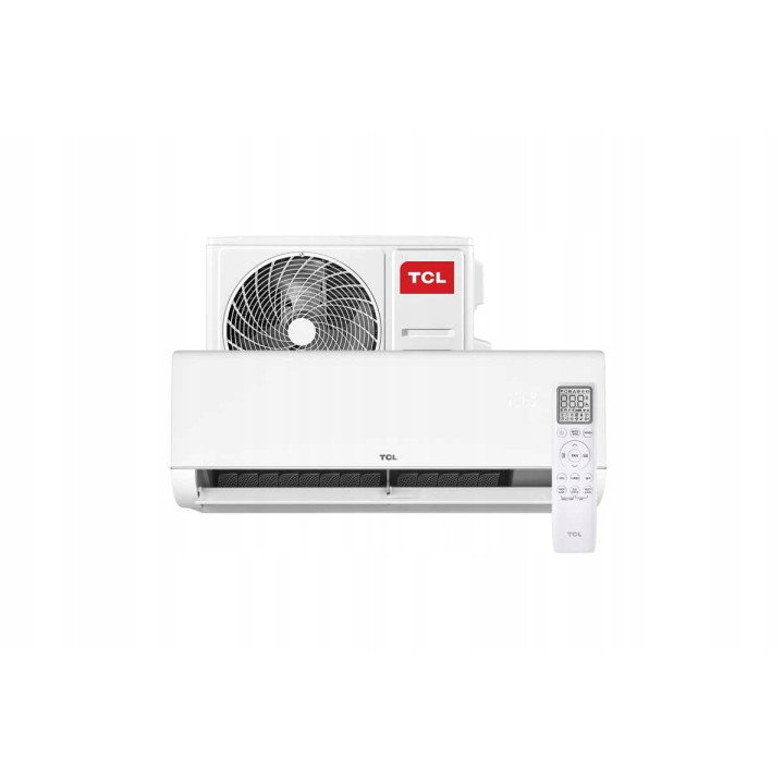 Klimatyzator ścienny TCL BreezeIN 2.0 do domu biura wydajny Zestaw 3mb