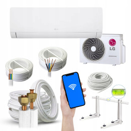 Klimatyzator ścienny do domu LG DUALCOOL WZ 3,5kW 40m2 WiFi + Zestaw 3mb