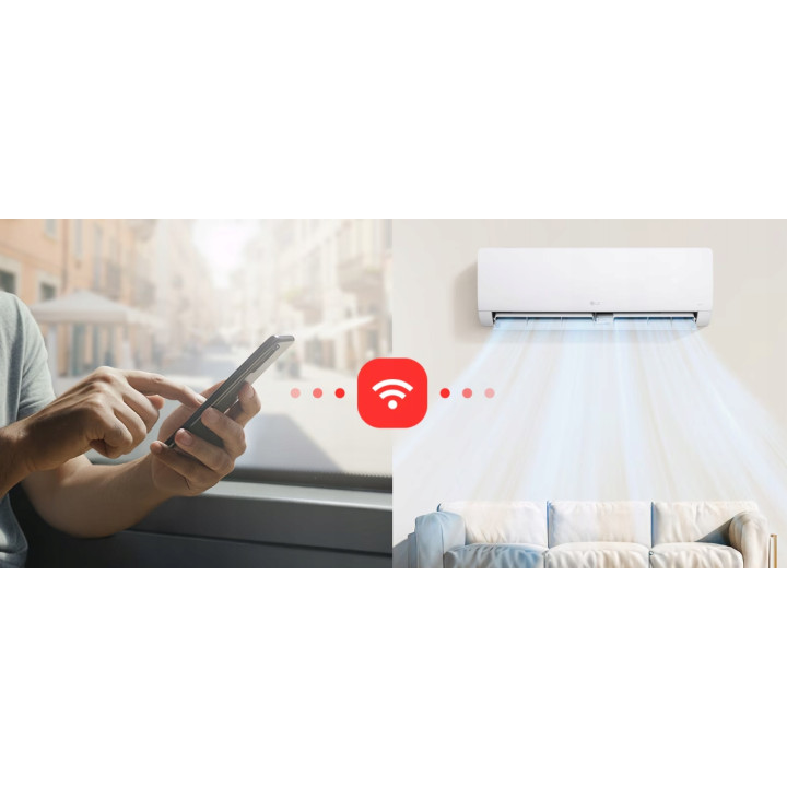 Klimatyzator ścienny do domu LG DUALCOOL WZ 3,5kW 40m2 WiFi + Zestaw 3mb