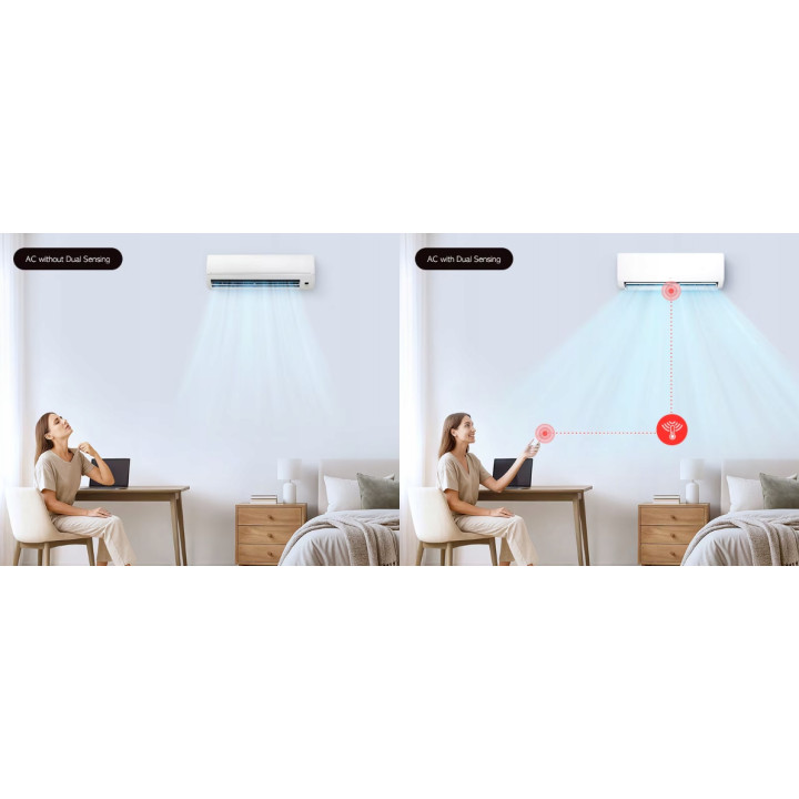 Klimatyzator ścienny do domu LG DUALCOOL WZ 3,5kW 40m2 WiFi + Zestaw 3mb