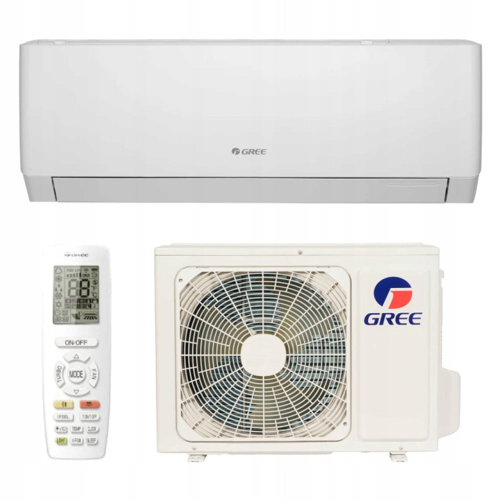 Klimatyzacja domowa GREE Pular 3,2kW WiFi samodzielna Klimatyzator Grzanie