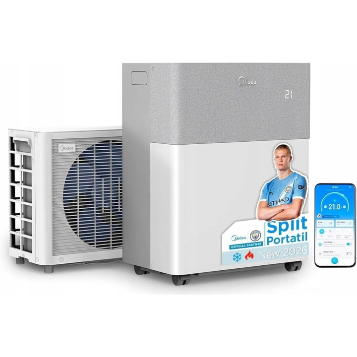 Klimatyzator przenośny Midea PortaSplit 3,5 kW R32 WiFi