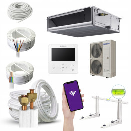 Klimatyzator kanałowy Samsung MSP 12,0 kW R32 inwerter Zestaw 5mb
