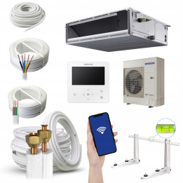 Klimatyzator kanałowy Samsung MSP 10,0 kW R32 3-fazowy Zestaw 5mb