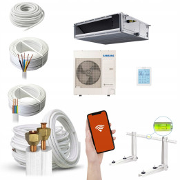 Klimatyzator kanałowy Samsung MSP 10,0 kW R32 Zestaw 5mb