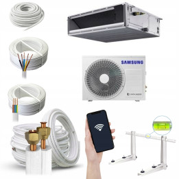 Klimatyzator kanałowy Samsung MSP 6,8 kW WiFi R32 Zestaw 3mb