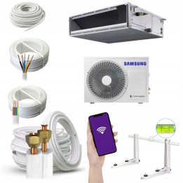 Klimatyzator kanałowy Samsung MSP 3,5 kW WiFi R32 Zestaw 6mb