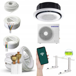 Samsung 360 Cassette 10,0 kW klimatyzator kasetonowy WiFi R32 Zestaw 7mb