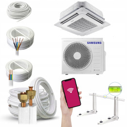 Klimatyzator kasetonowy Samsung WindFree 7,1 kW R32 Zestaw 5mb