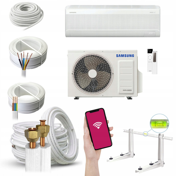 Klimatyzator Samsung WindFree Avant S2 2,0 kW WiFi R32 Zestaw 3mb