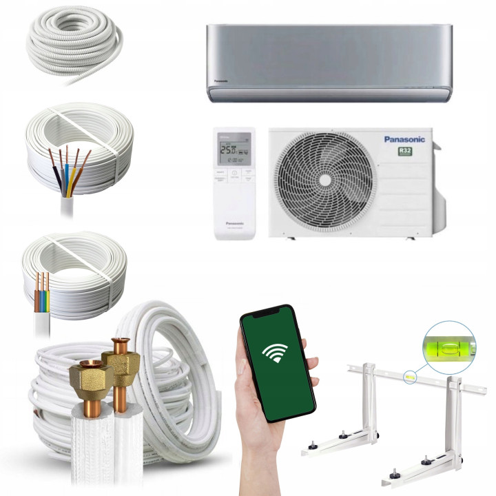 Klimatyzator PANASONIC Etherea Inverter+ 3,5kW Klimatyzacja do Zestaw 7mb