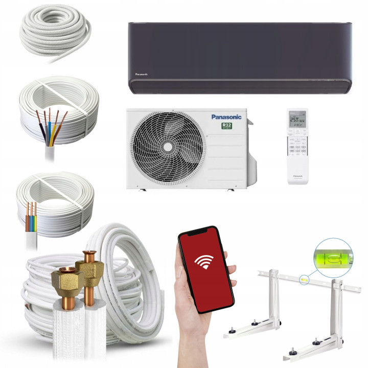 Klimatyzacja PANASONIC Etherea Inverter Plus 3,5kW Zestaw 3mb