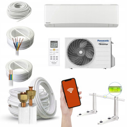 Klimatyzacja PANASONIC Etherea Inverter+ 7kW Klimatyzator Dom Zestaw 3mb