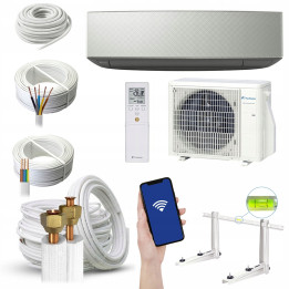 Klimatyzacja japońska Fuji Electric 2,5kW grzanie Grzanie Zestaw 7mb