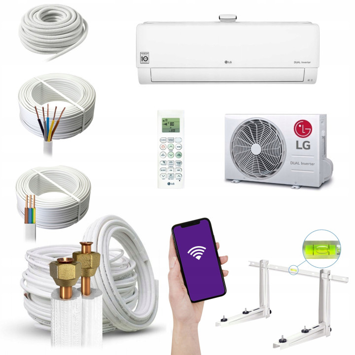 KLIMATYZACJA LG DUALCOOL 3,5kW WiFi Pilot Zestaw 7mb