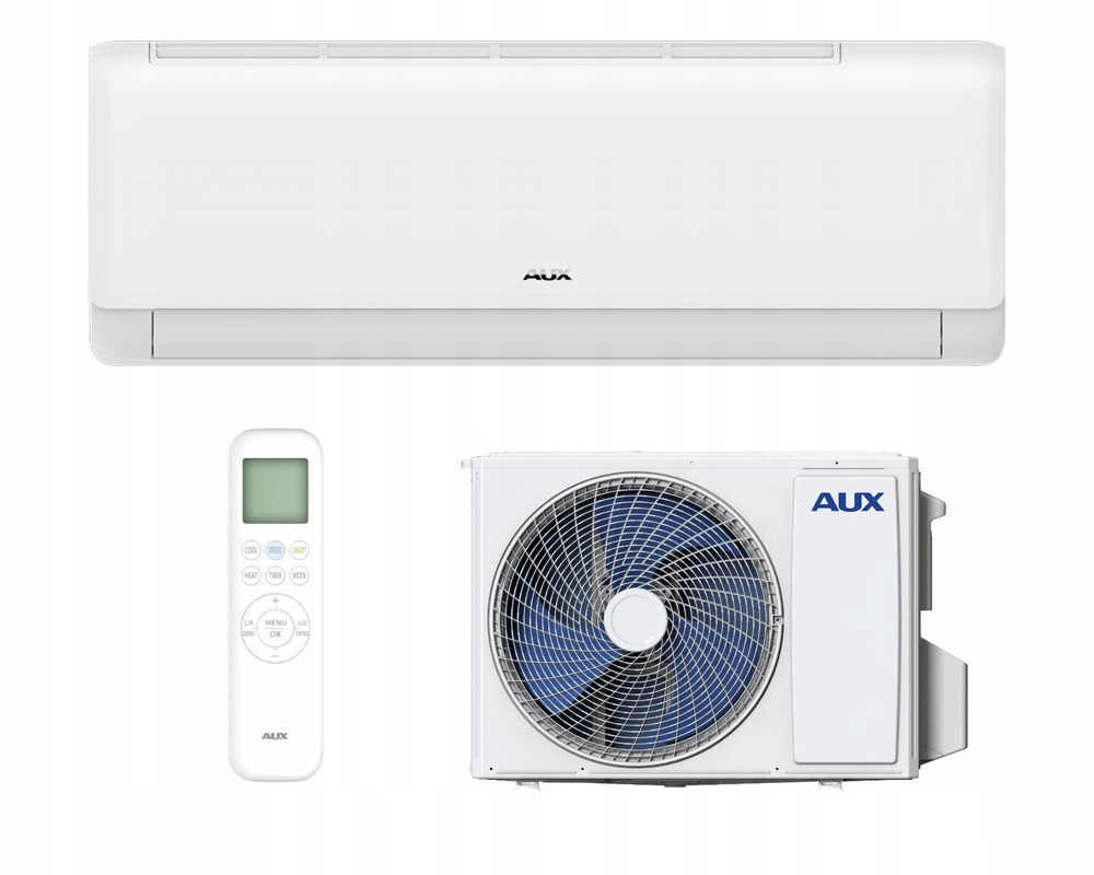 KLIMATYZACJA Ścienna AUX Q-Smart 2,7kW Jonizacja Sterowanie na pilot