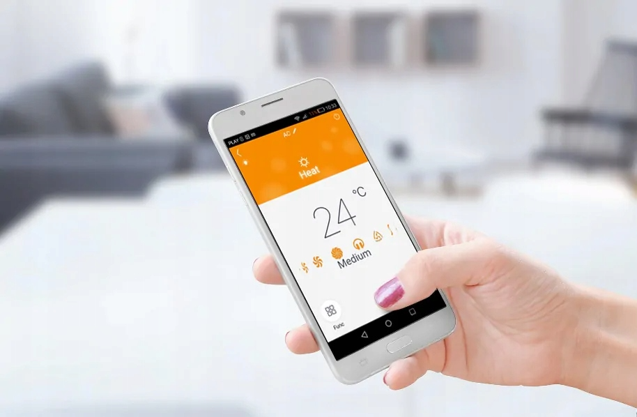 Klimatyzator Gree Pular 2,6kW Idealny do biura Komplet Matt White Funkcje chłodzenie grzanie osuszanie