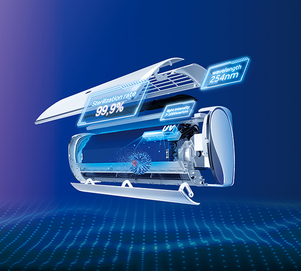 Klimatyzator HAIER FLEXIS Plus WiFi UV-C 2,6kW Marka Haier