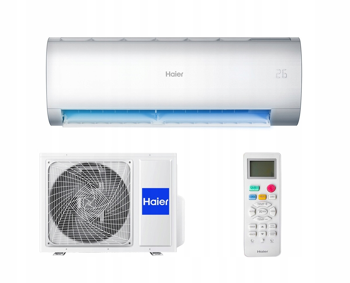 Klimatyzator HAIER Pearl Plus UV-C WiFi 2,6kW Klimatyzacja Grzanie